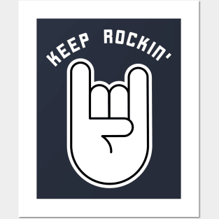 Rock and Metal Music Posters and Art